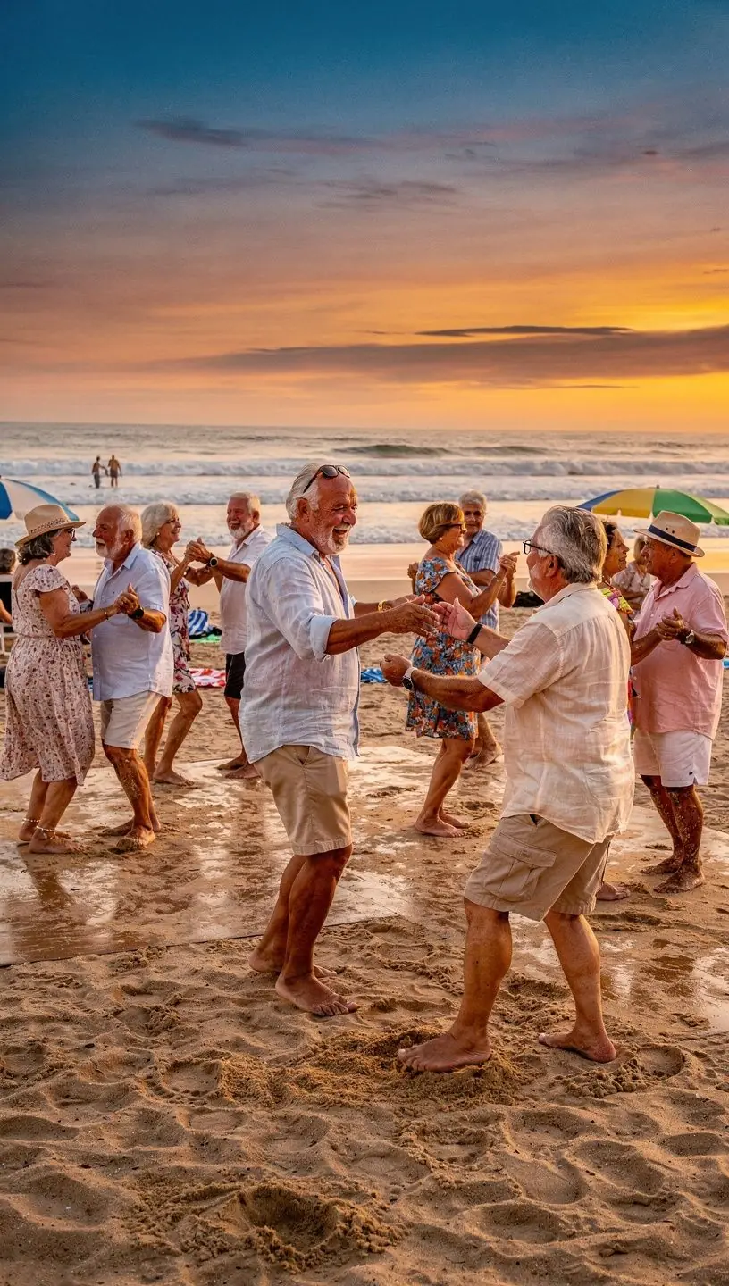 Dancers enjoying bachata, promoting emotional well-being