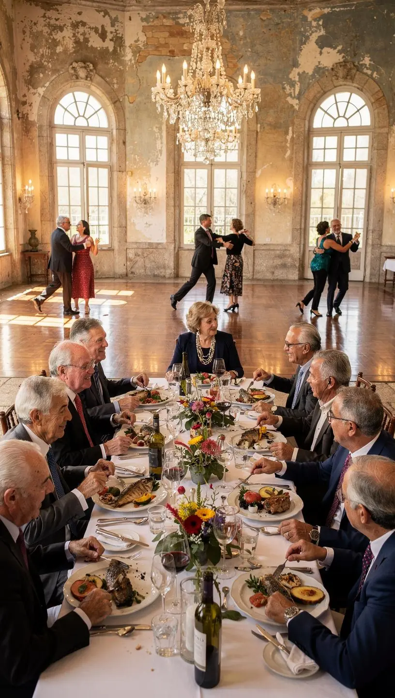 Retirees dancing bachata to combat loneliness