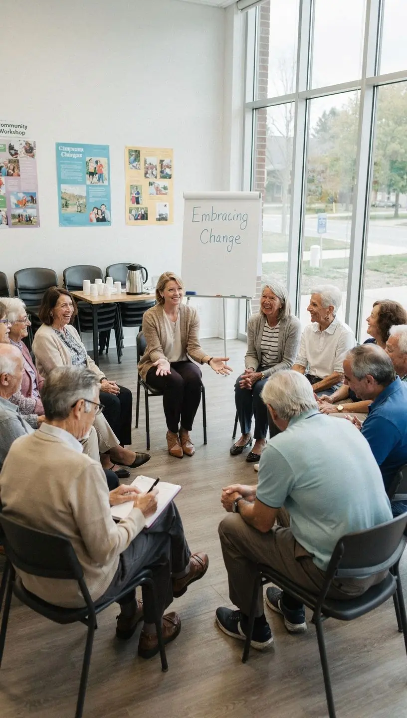 Retirees enjoying bachata and salsa social dance event