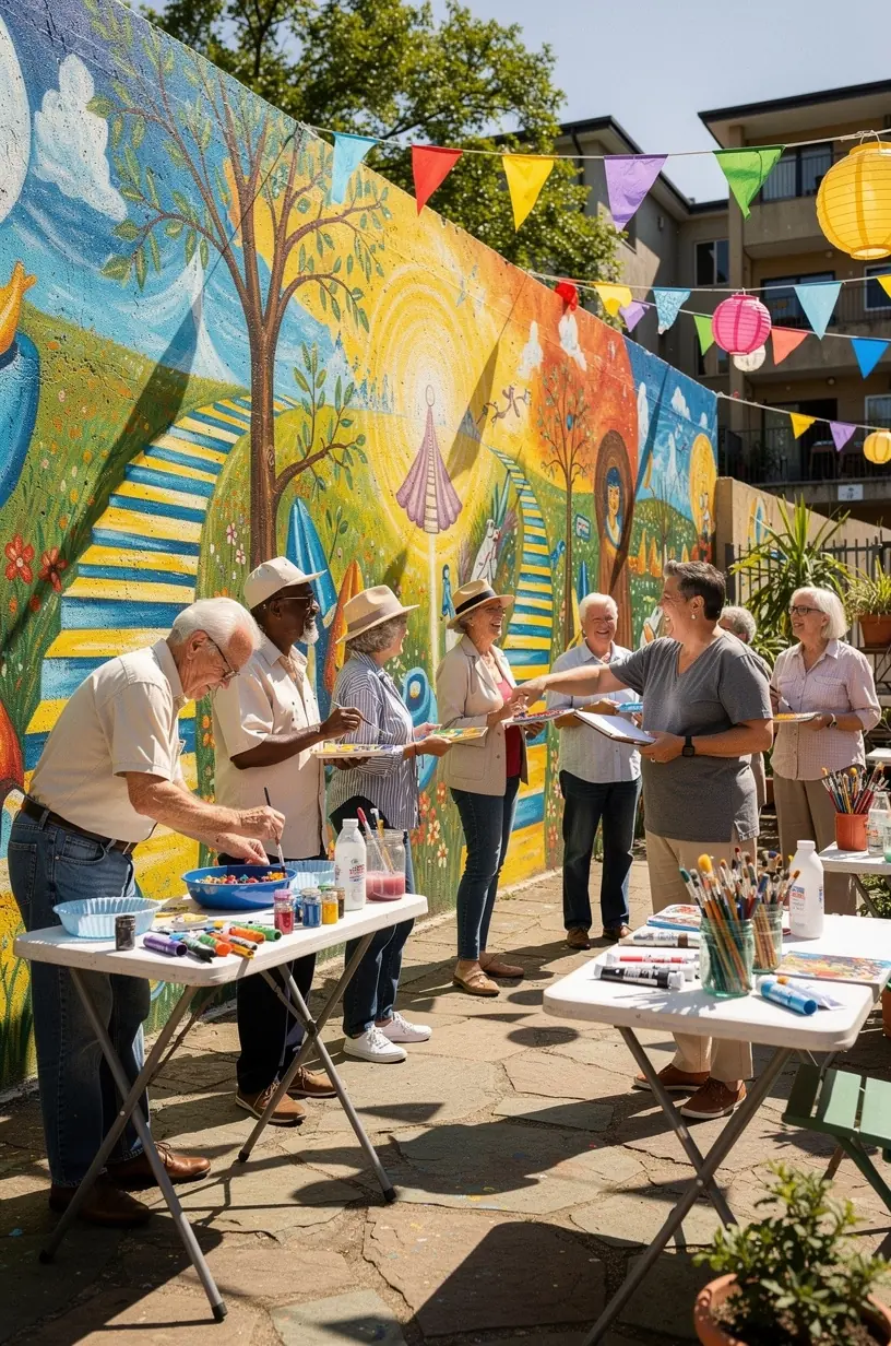 Modern office environment